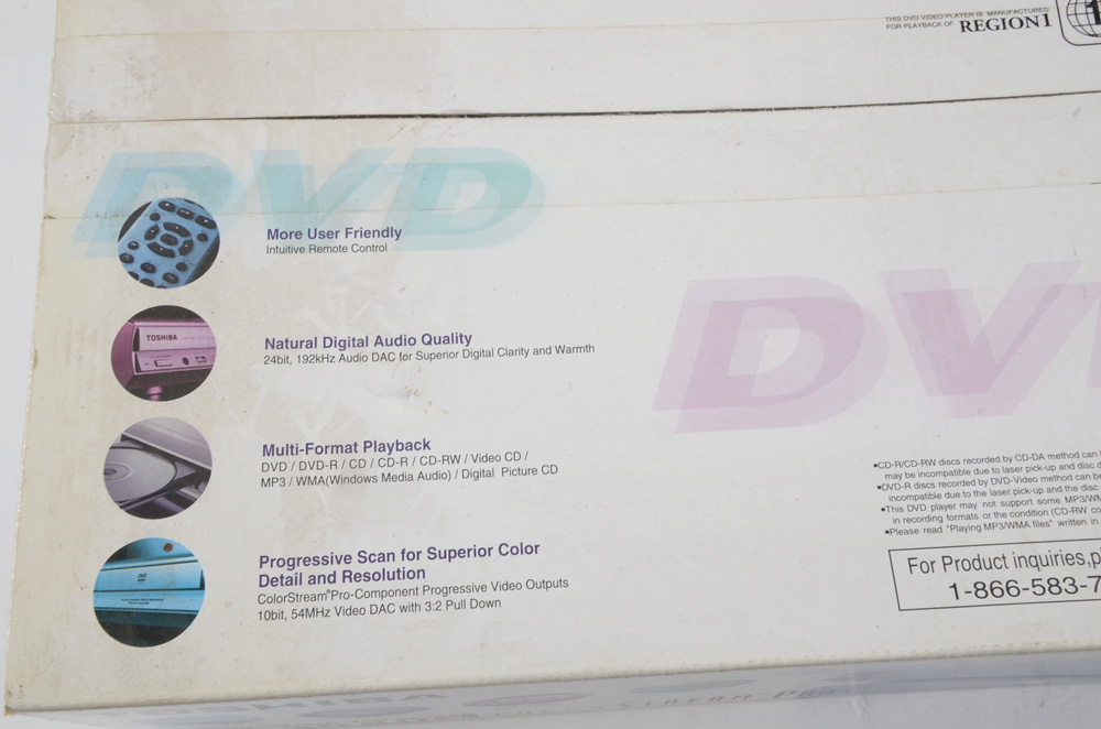 Toshiba SD-3950 DVD Video/CD/VCD Player