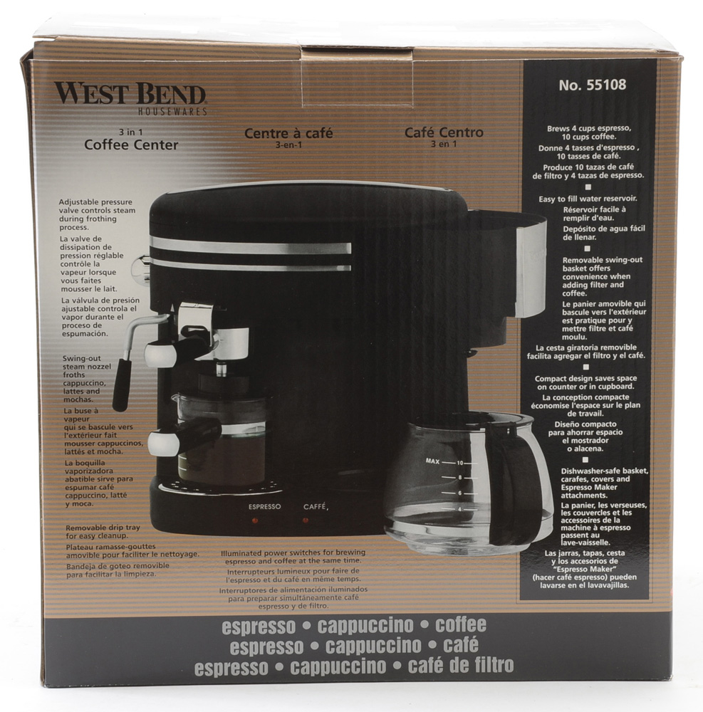 West Bend Housewares Coffee Center