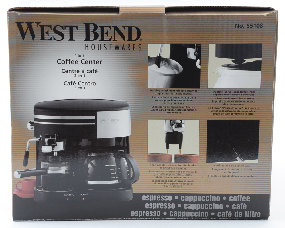 West Bend Housewares Coffee Center