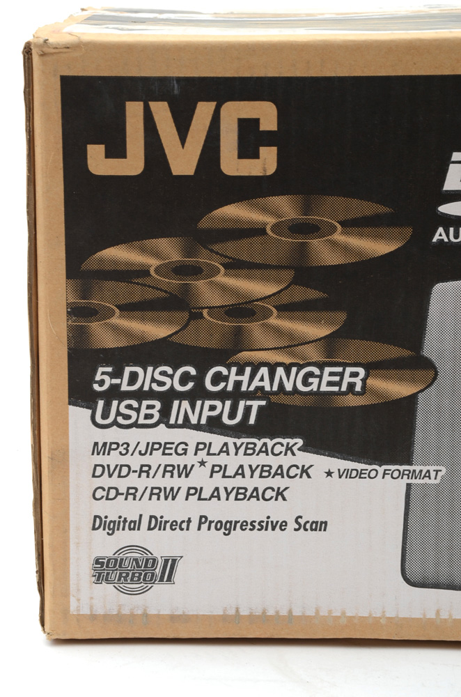 JVC Compact Five-Disc Component System