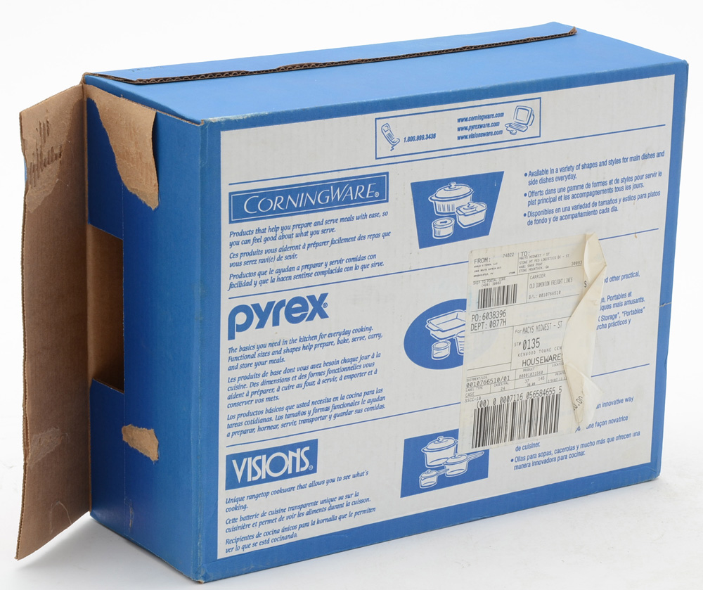 The Cellar 24-Piece Set Glassware and Pyrex  4-Piece Bakeware