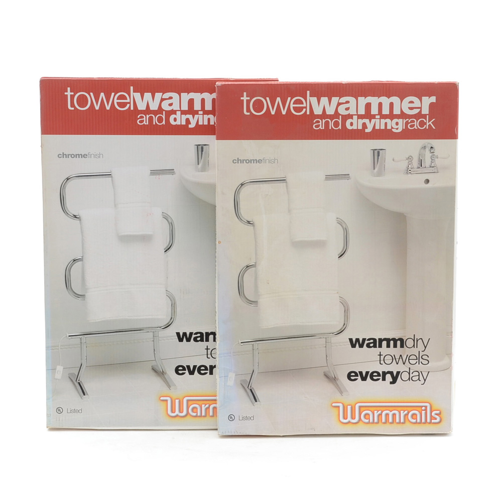 Two Towel Warmer/Dryer Racks