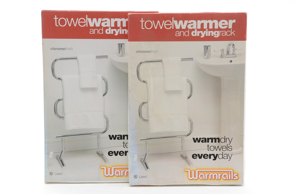 Two Towel Warmer/Dryer Racks