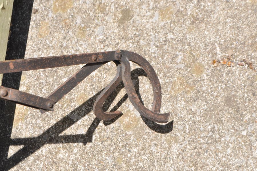 Iron Log Grabber and Paper Log Roller