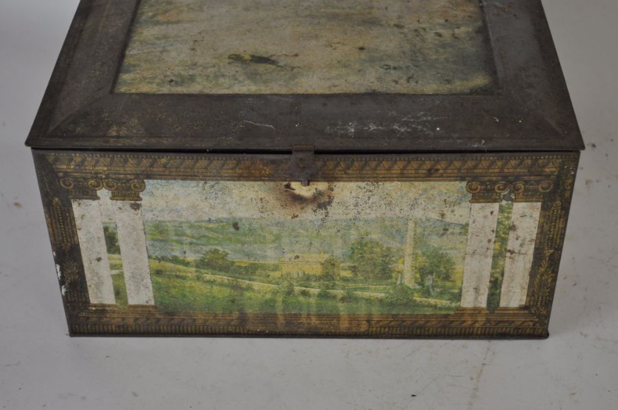 Cast Iron Muffin Pan and Vintage Cake Tin