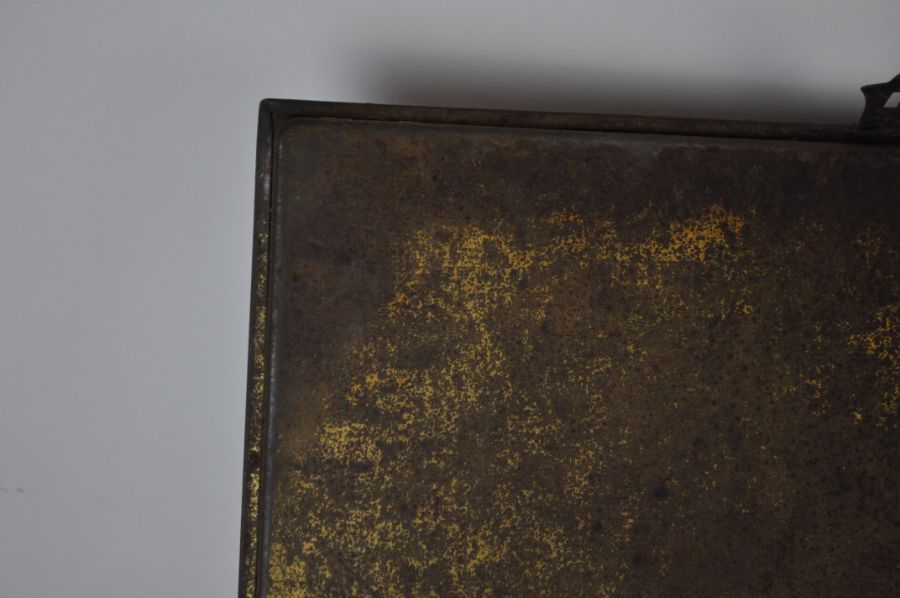 Cast Iron Muffin Pan and Vintage Cake Tin