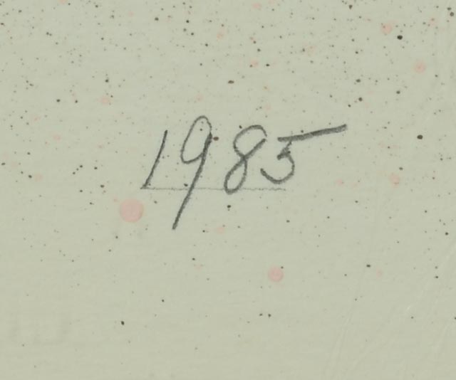 Jean Battles Irvin Original Mixed Media Drawing "The Forgotten Rite"