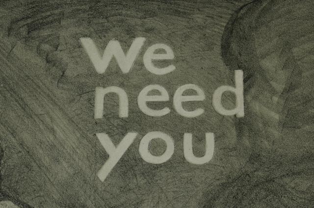 Original Albert Sterner WWI Red Cross Poster