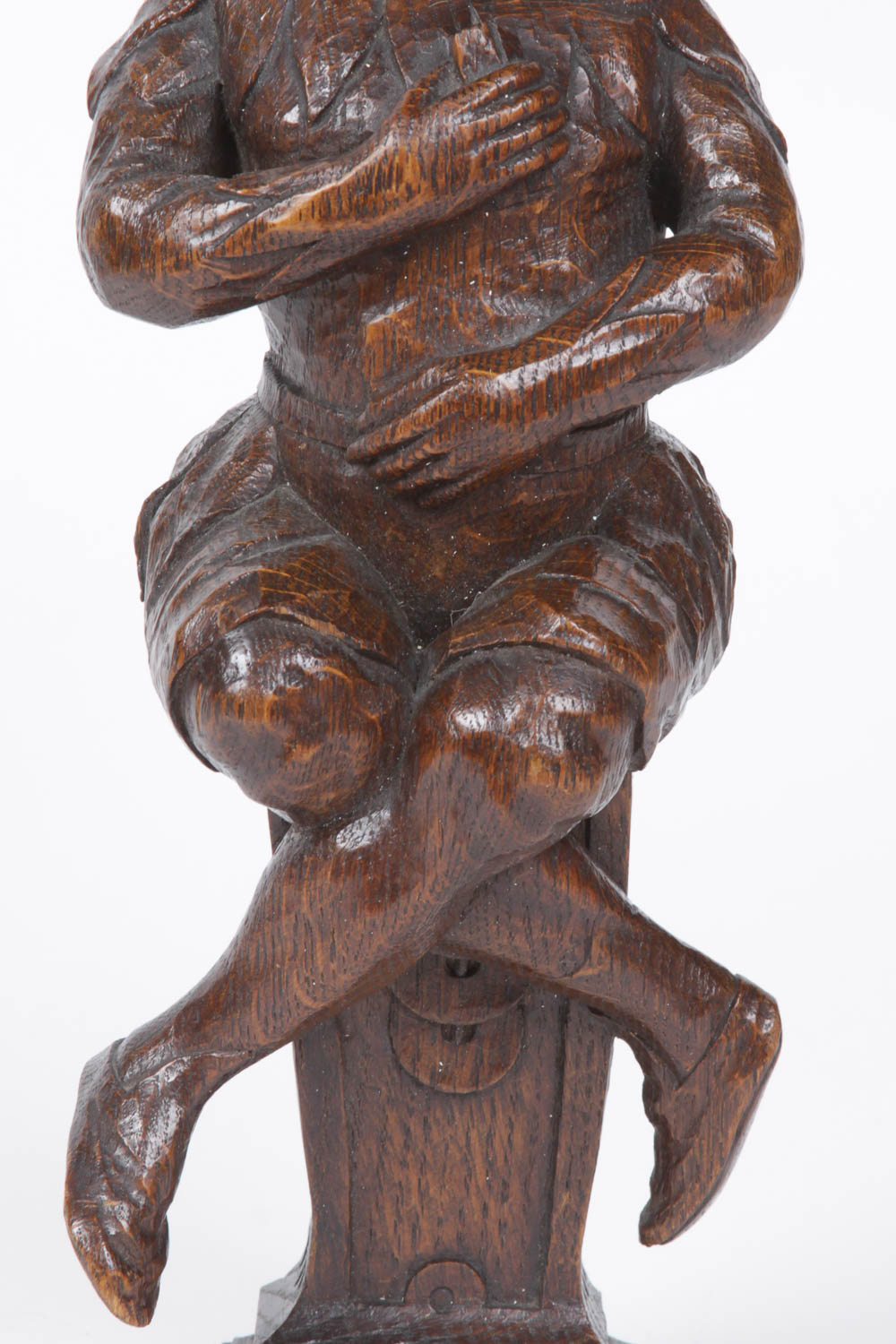 Wood Jester Carving