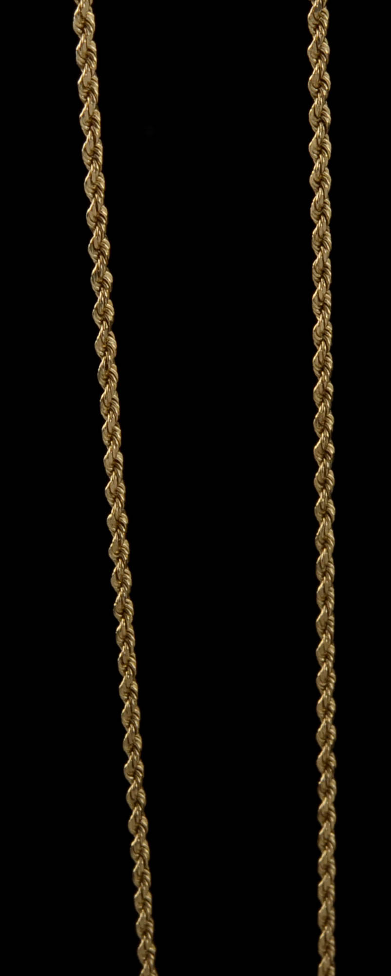 14K Gold 24" Rope Chain