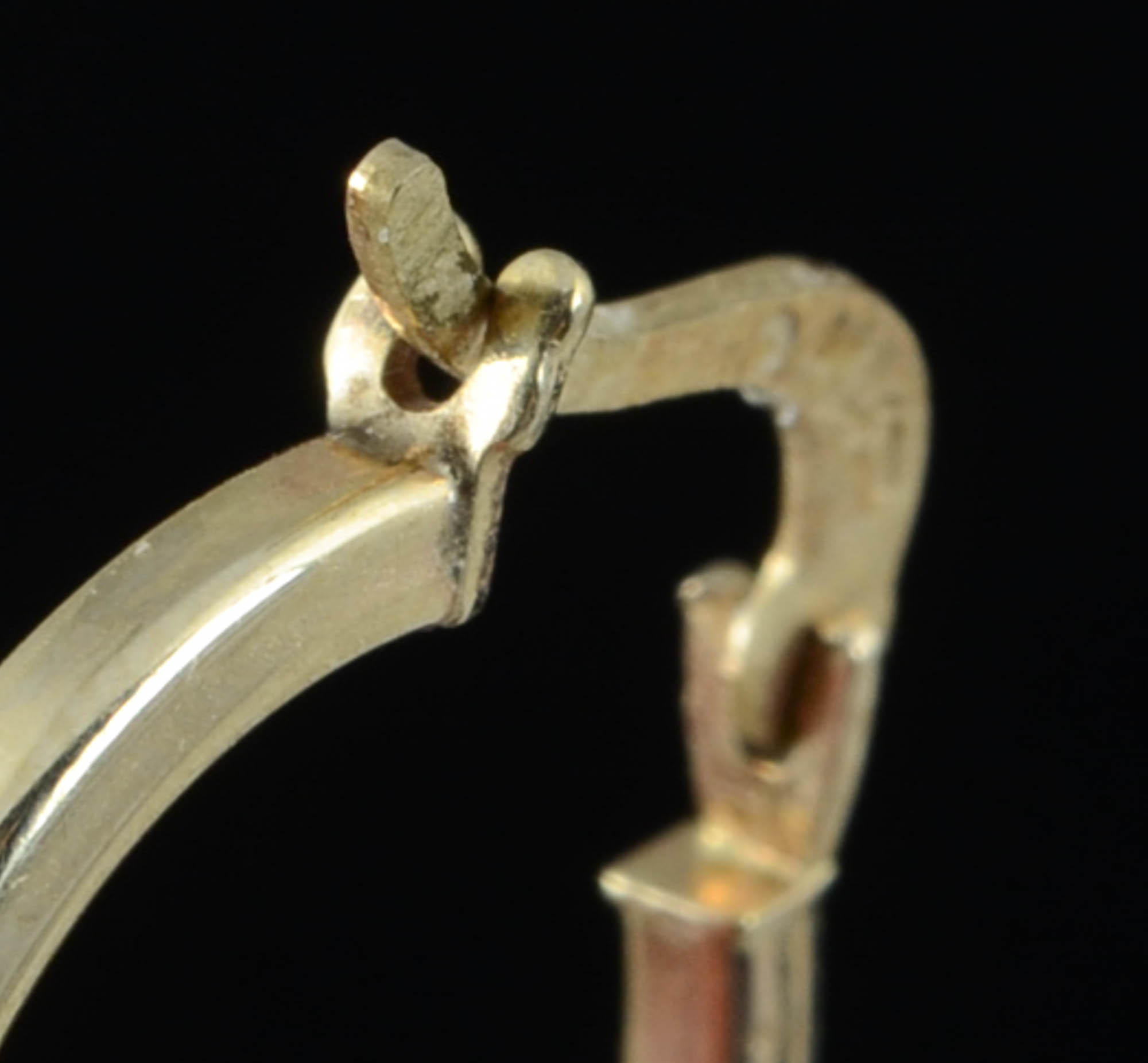 10K Yellow Gold Hoop Earrings