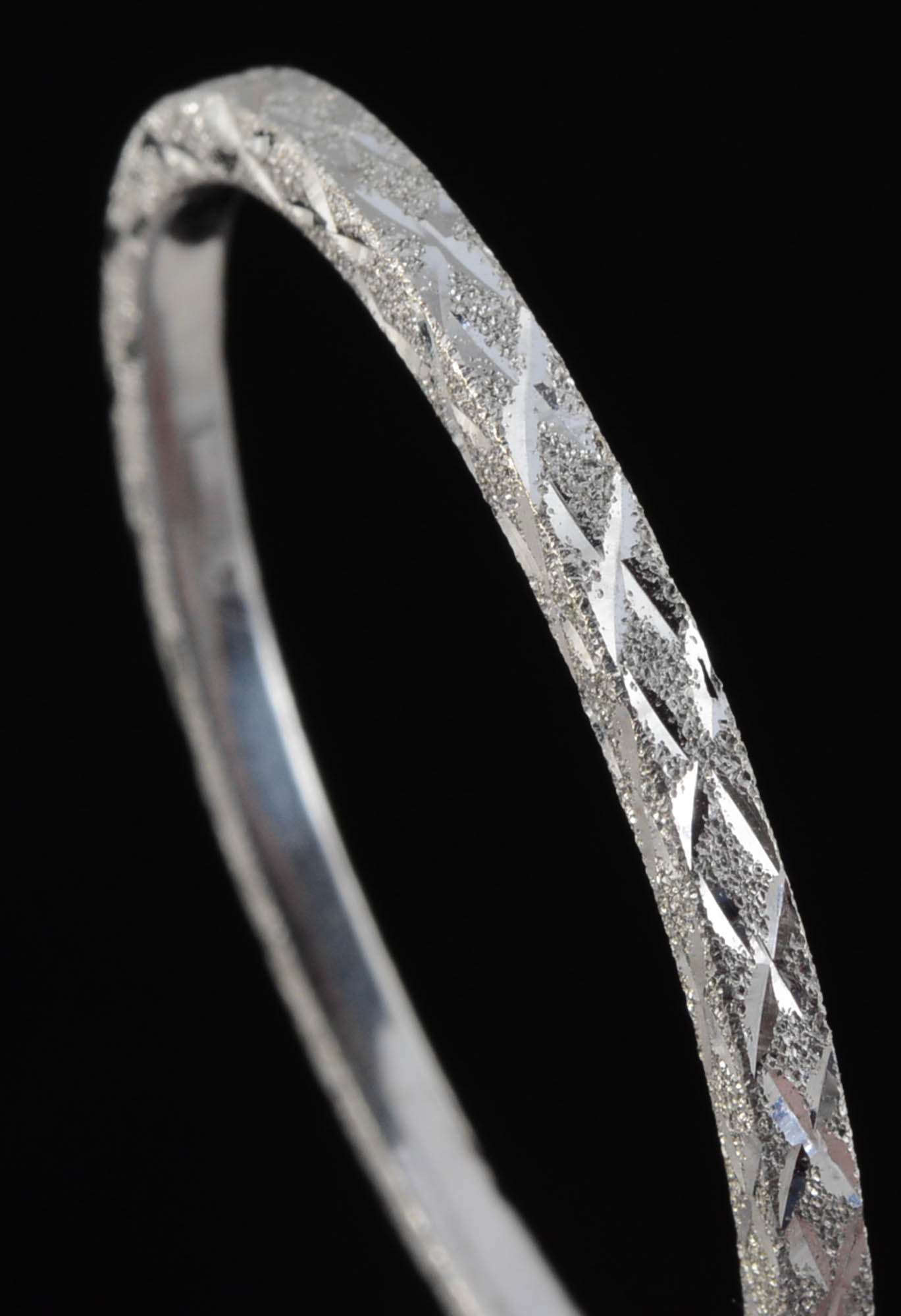 14K White Gold Ring and Earrings