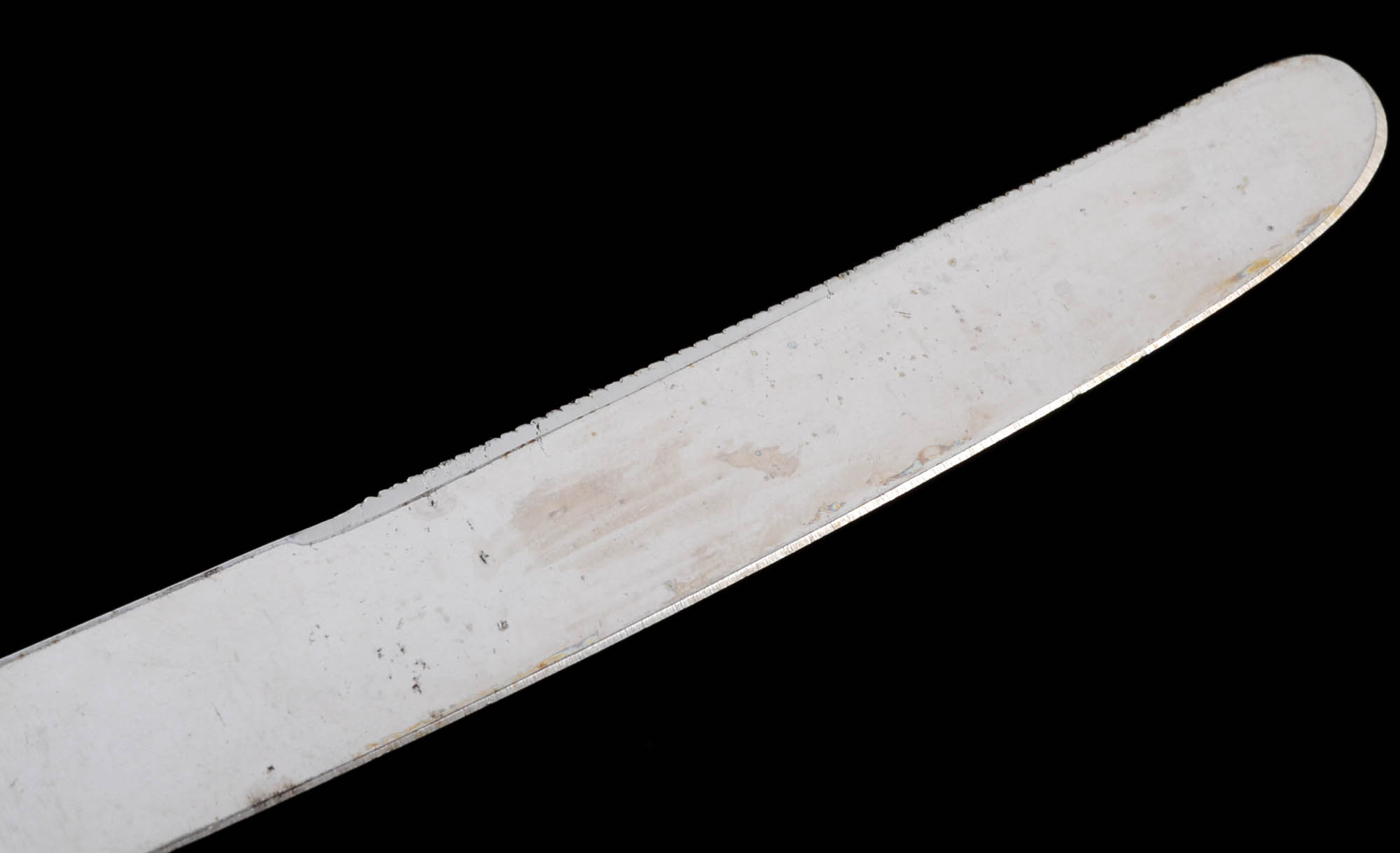 Four Sterling Handle Knives and Three Spoons