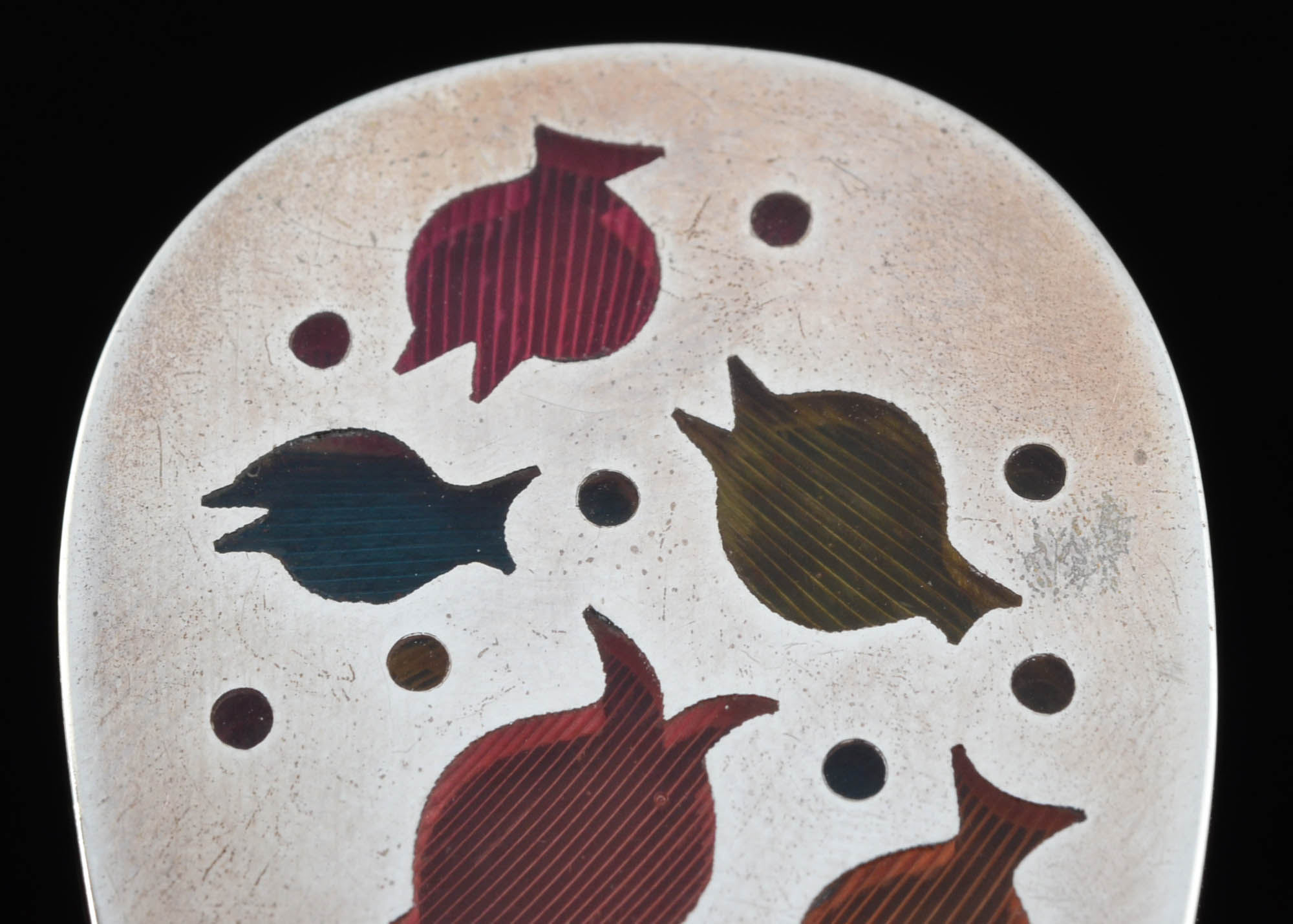 Sterling Silver Plique-á-Jour Necklace