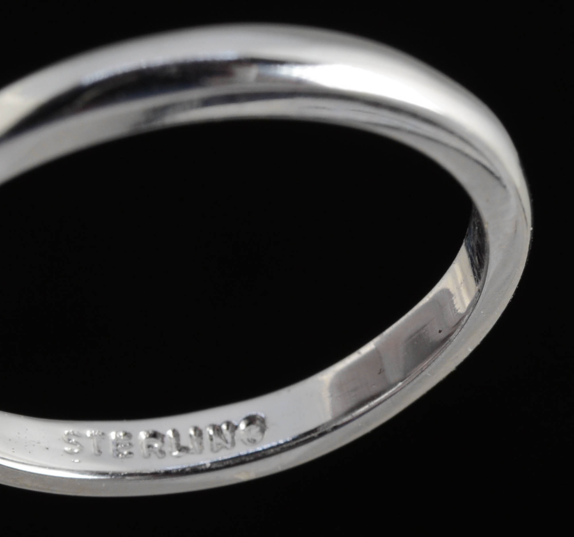 Three Avon Sterling Silver Brilliantelle Rings