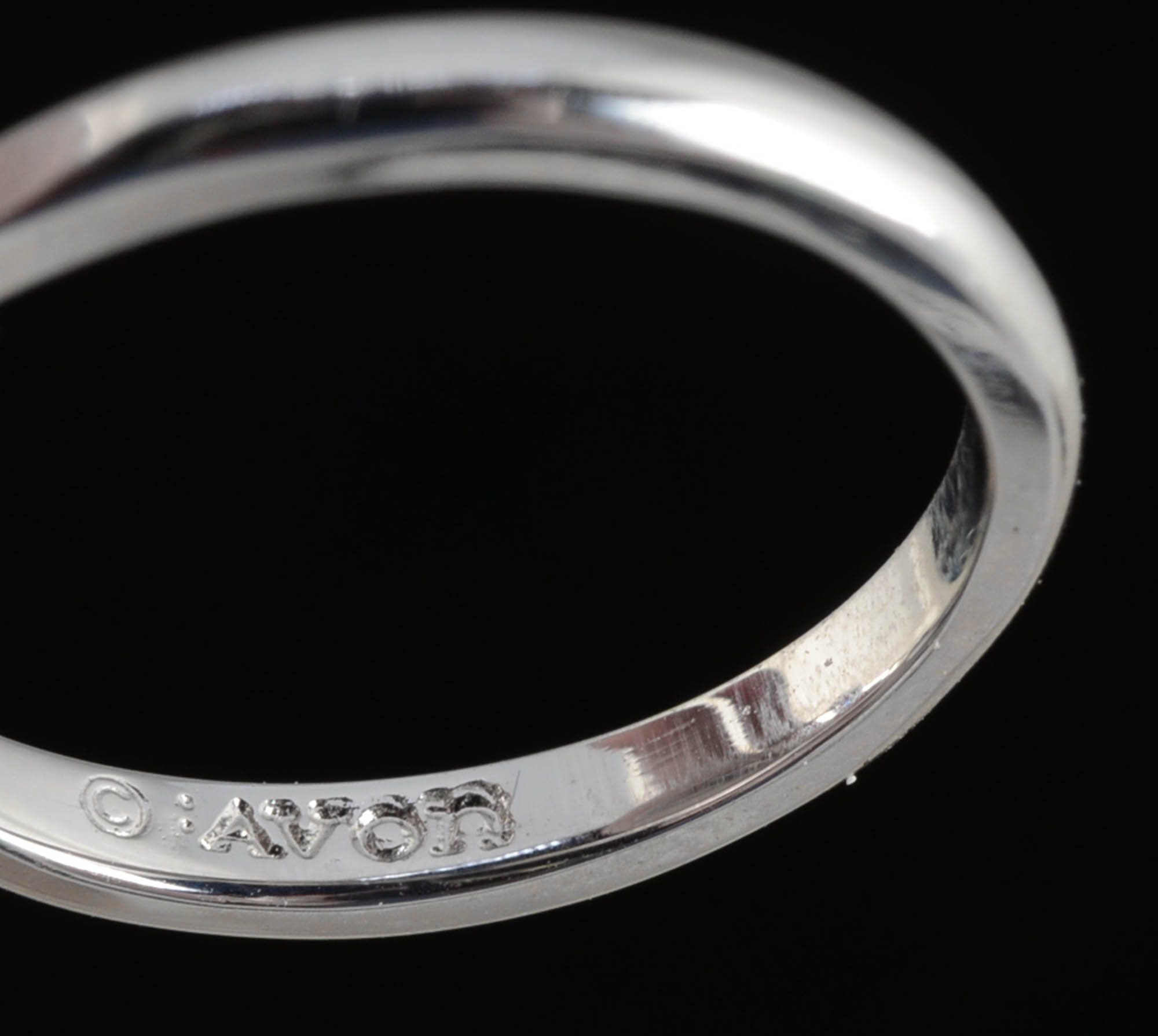 Three Avon Sterling Silver Brilliantelle Rings