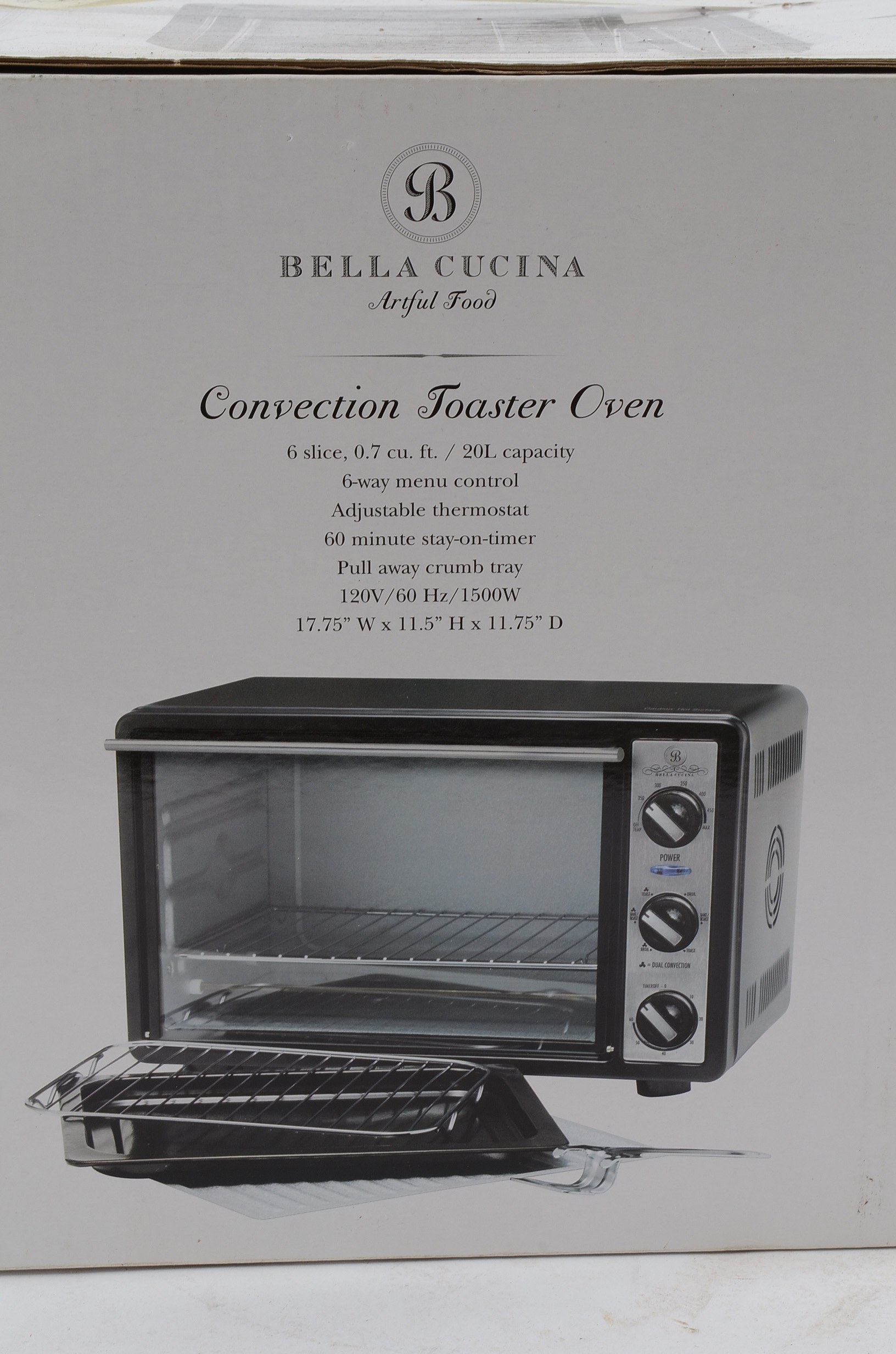 Bella Cucina Convection Toaster Oven