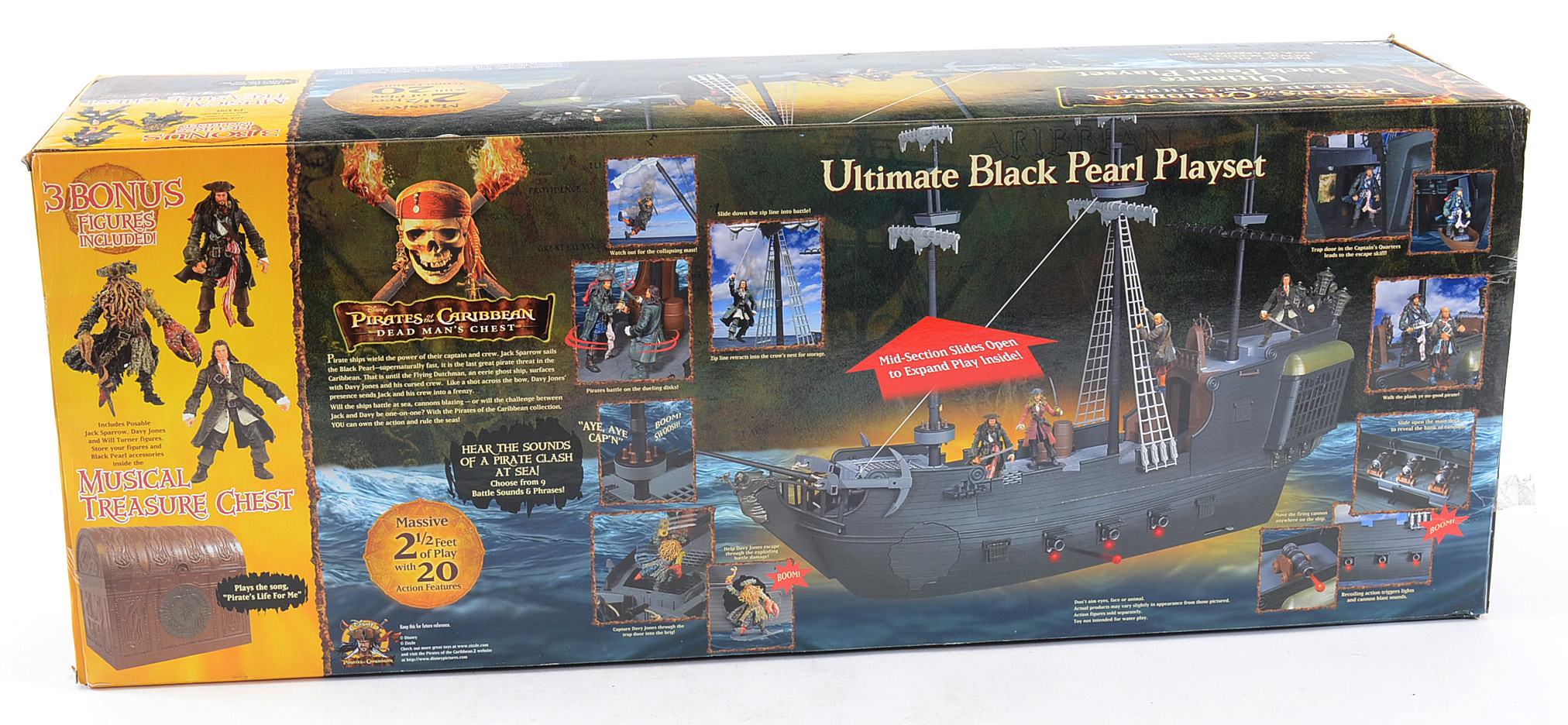 Disney Pirates of the Caribbean Black Pear Playset