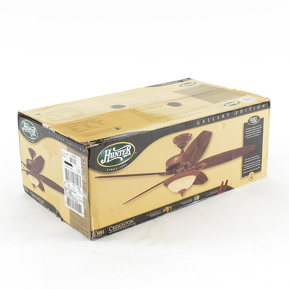 Hunter Ceiling Fan "Creighton" Model