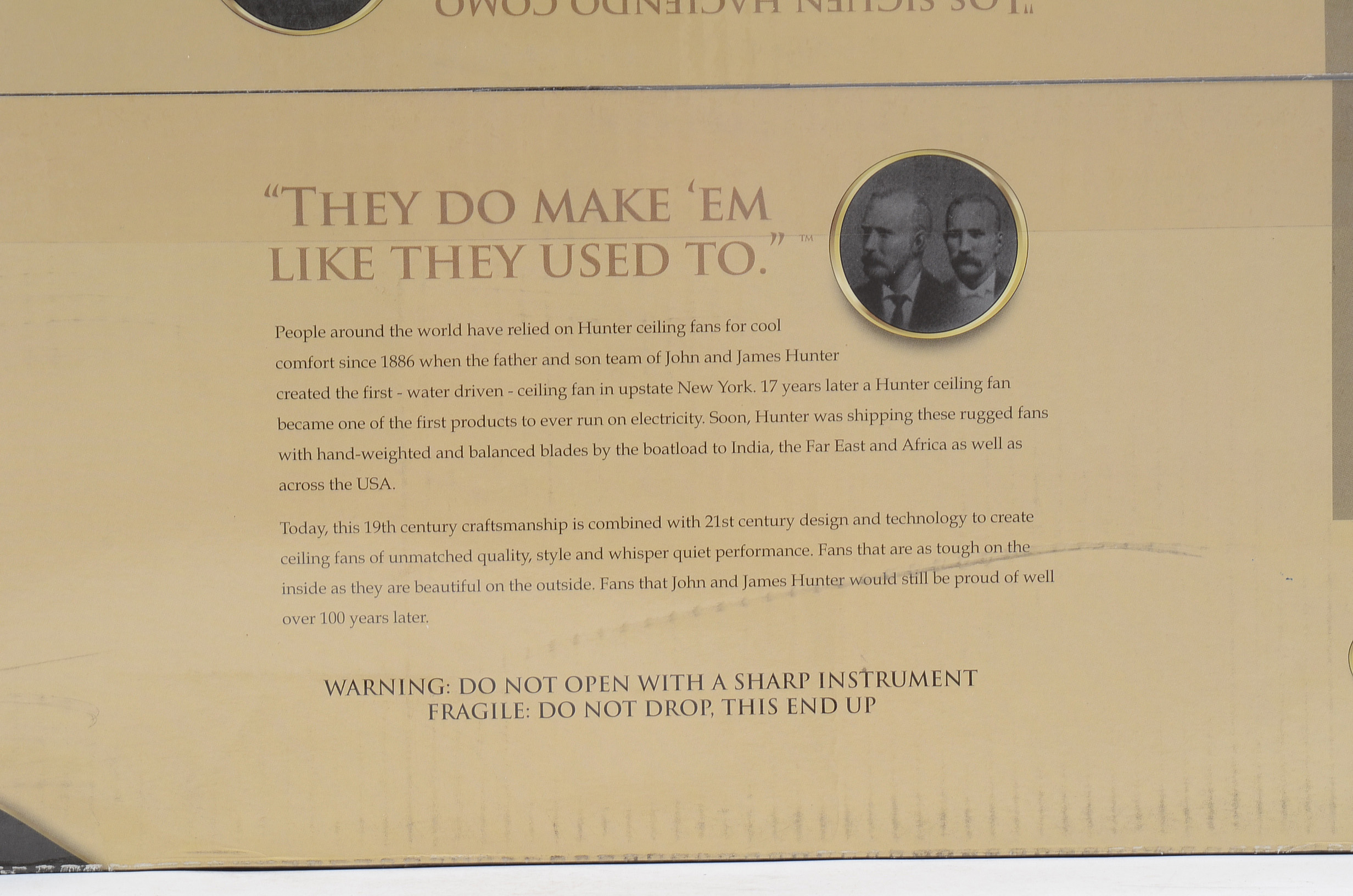 Hunter Ceiling Fan "Creighton" Model