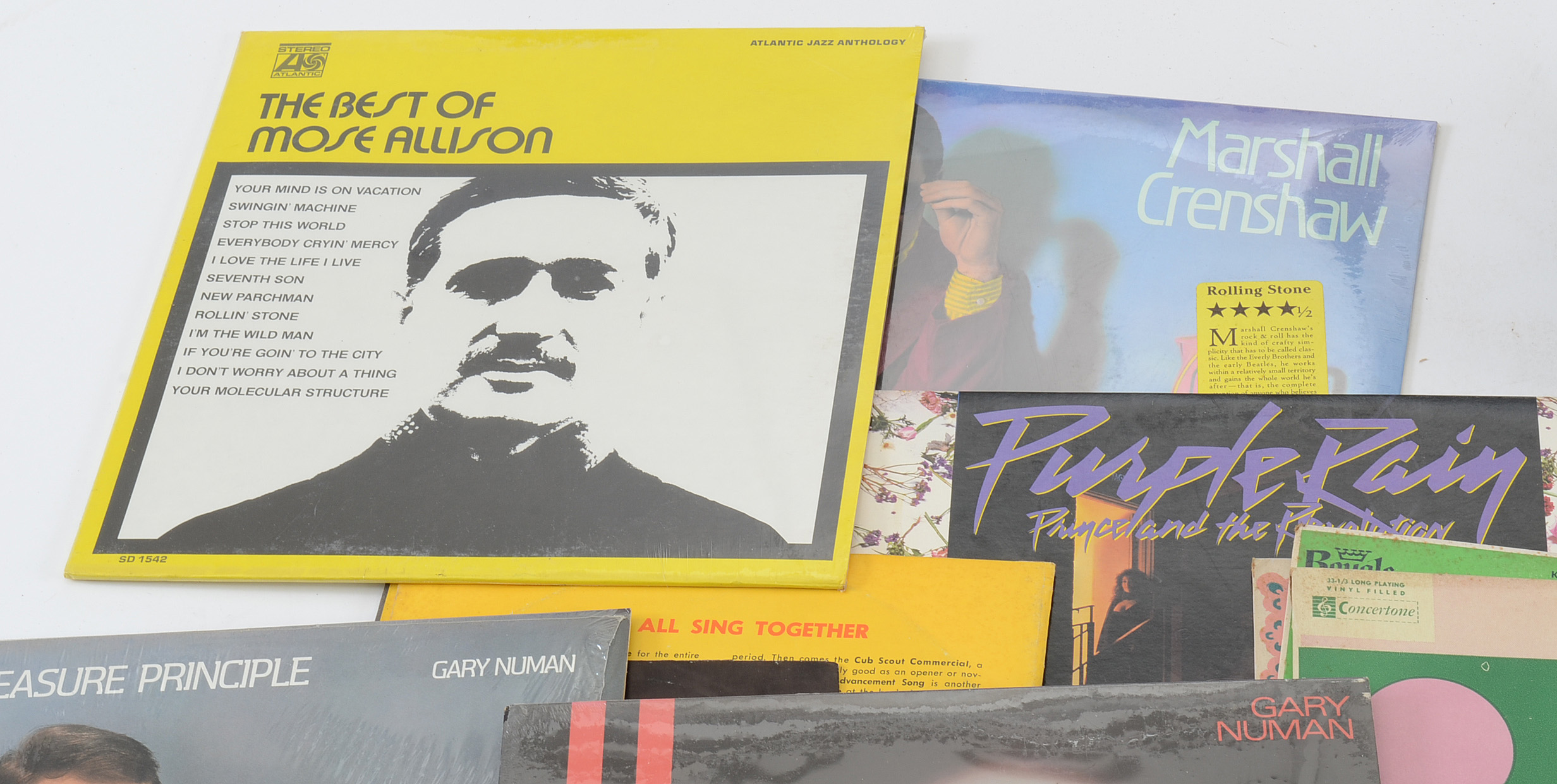 Records, X-men, Spider-Man and Books