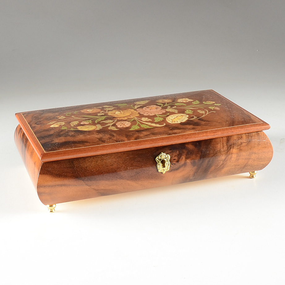 Italian Inlay Music Box