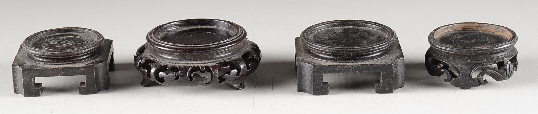 Small Asian Style Wooden Stands