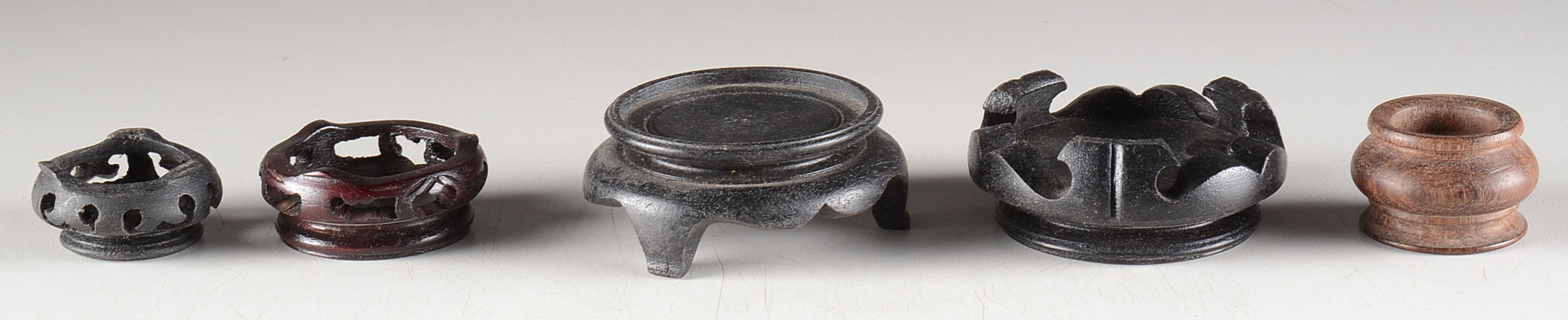 Small Asian Style Wooden Stands