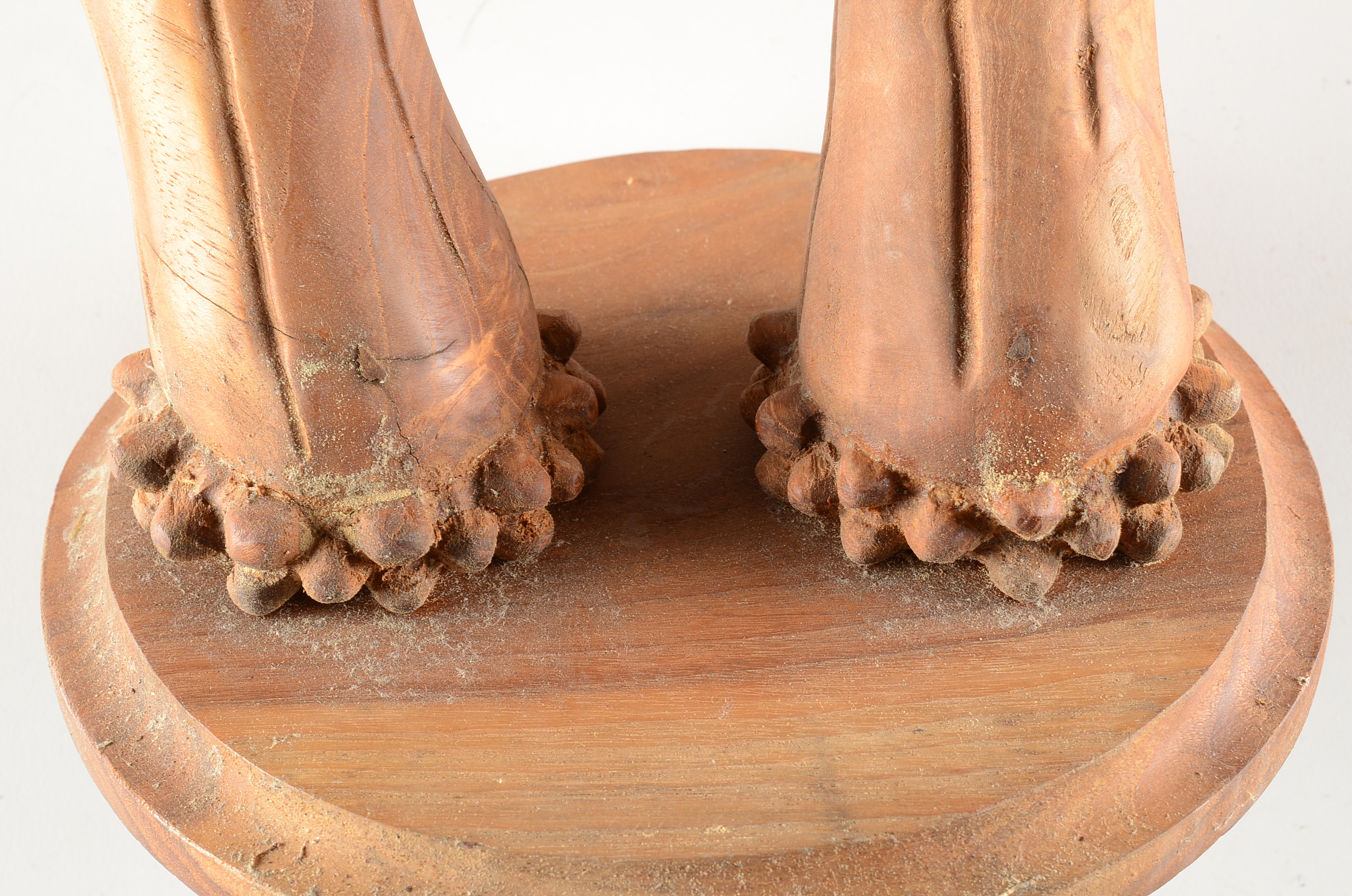 Two sets of Teak Elk Antlers