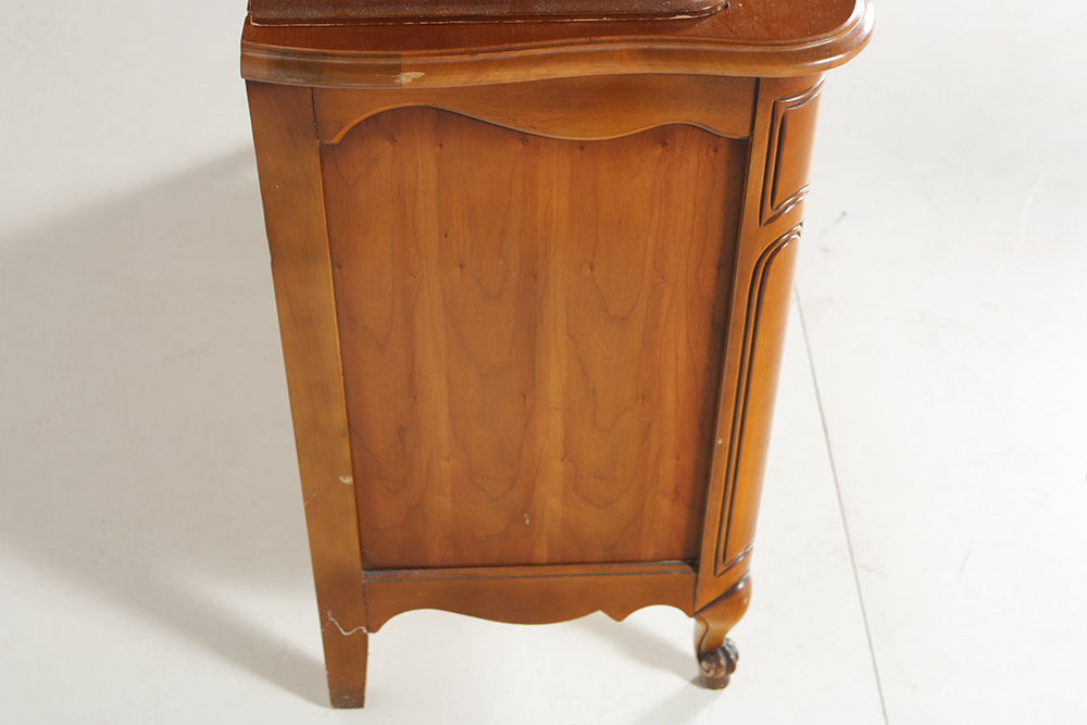 Vintage Glass Front China Cabinet