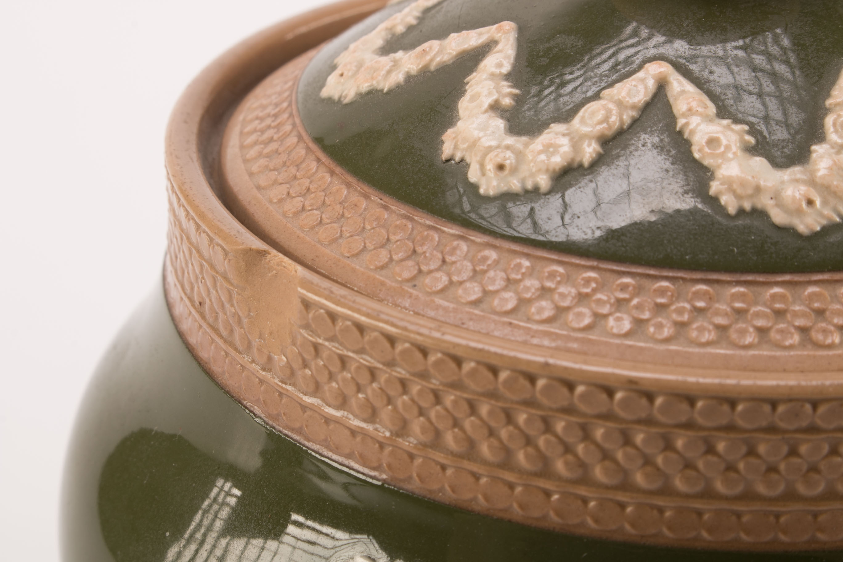 Vintage Lidded Ginger Jar from Copeland, England