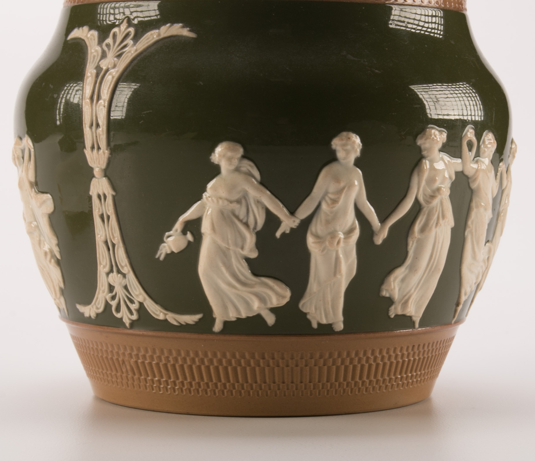 Vintage Lidded Ginger Jar from Copeland, England