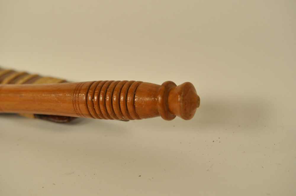 Thai Dha-Shay Sword with Cherry Colored Sheath