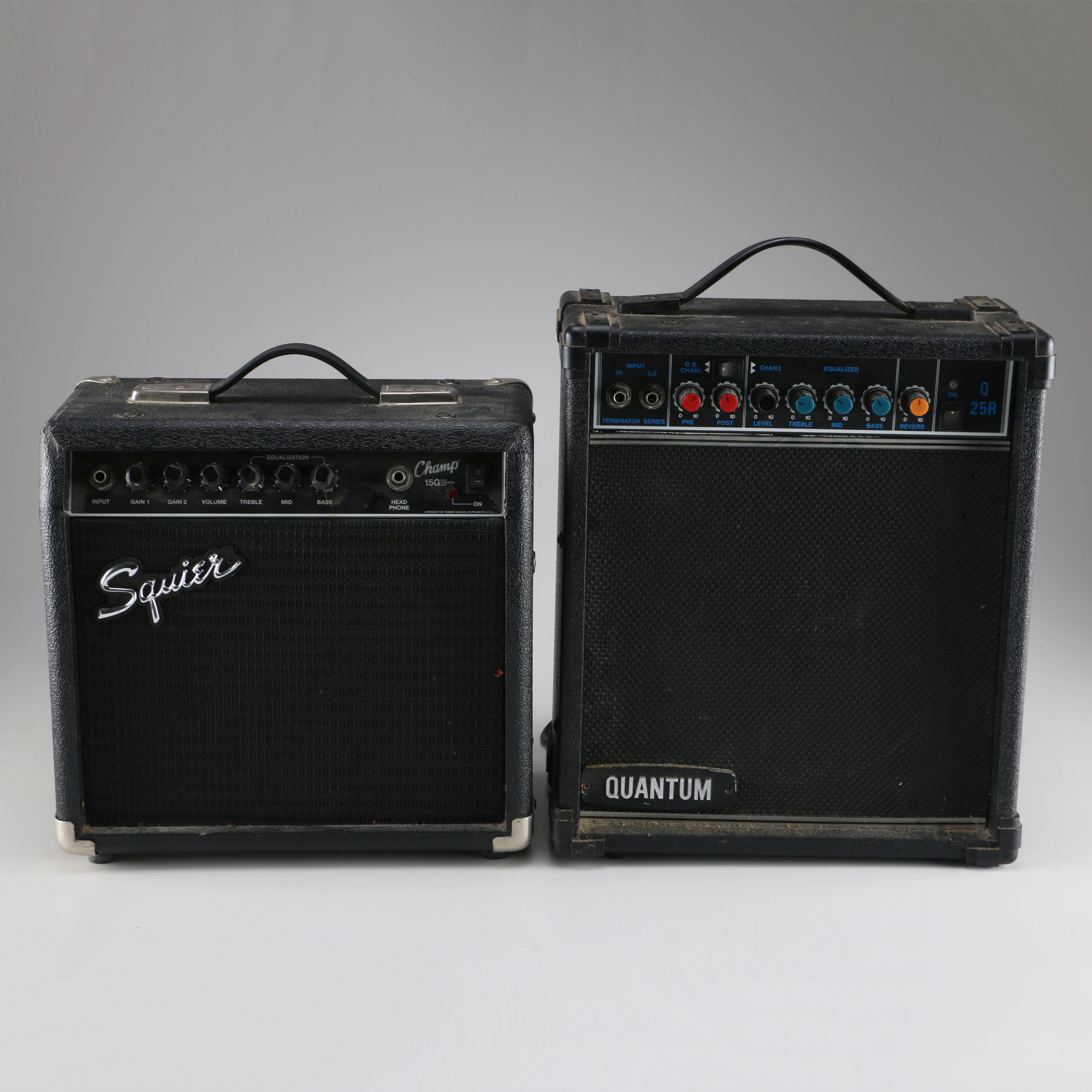 Fender and Quantum Guitar Amplifiers