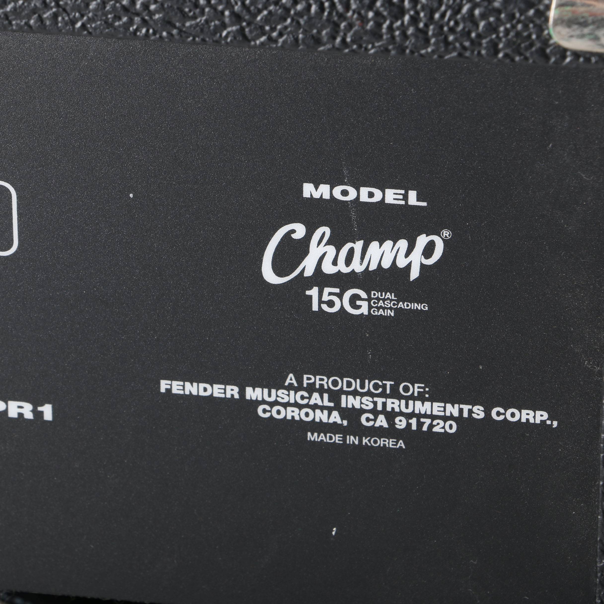 Fender and Quantum Guitar Amplifiers