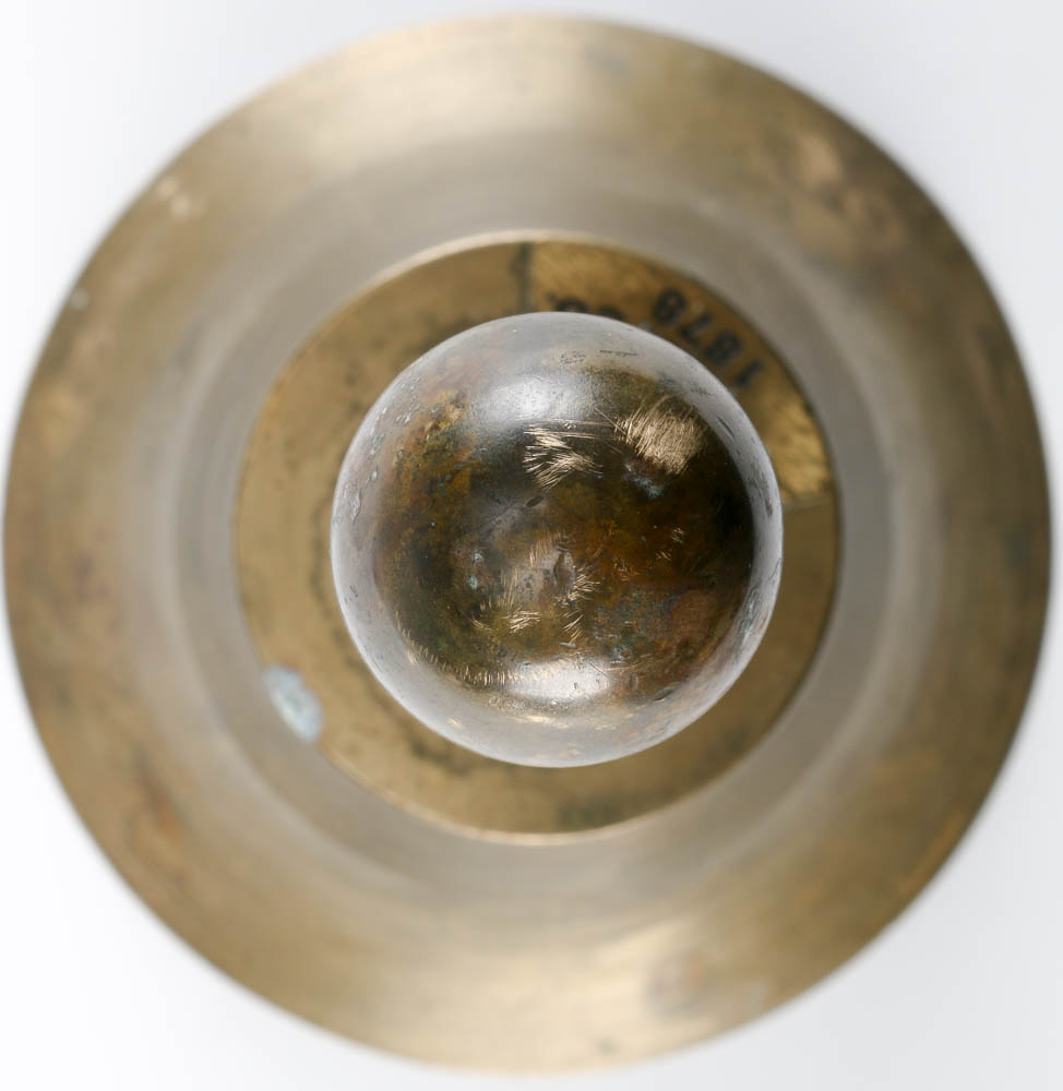 Reproduction Great Western Rail Road Company Brass Bell and Whistle