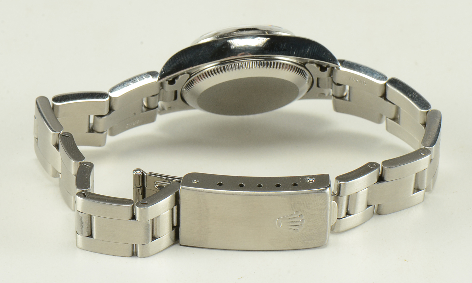 Women's Rolex Oyster Perpetual Steel Silver Index Automatic Watch