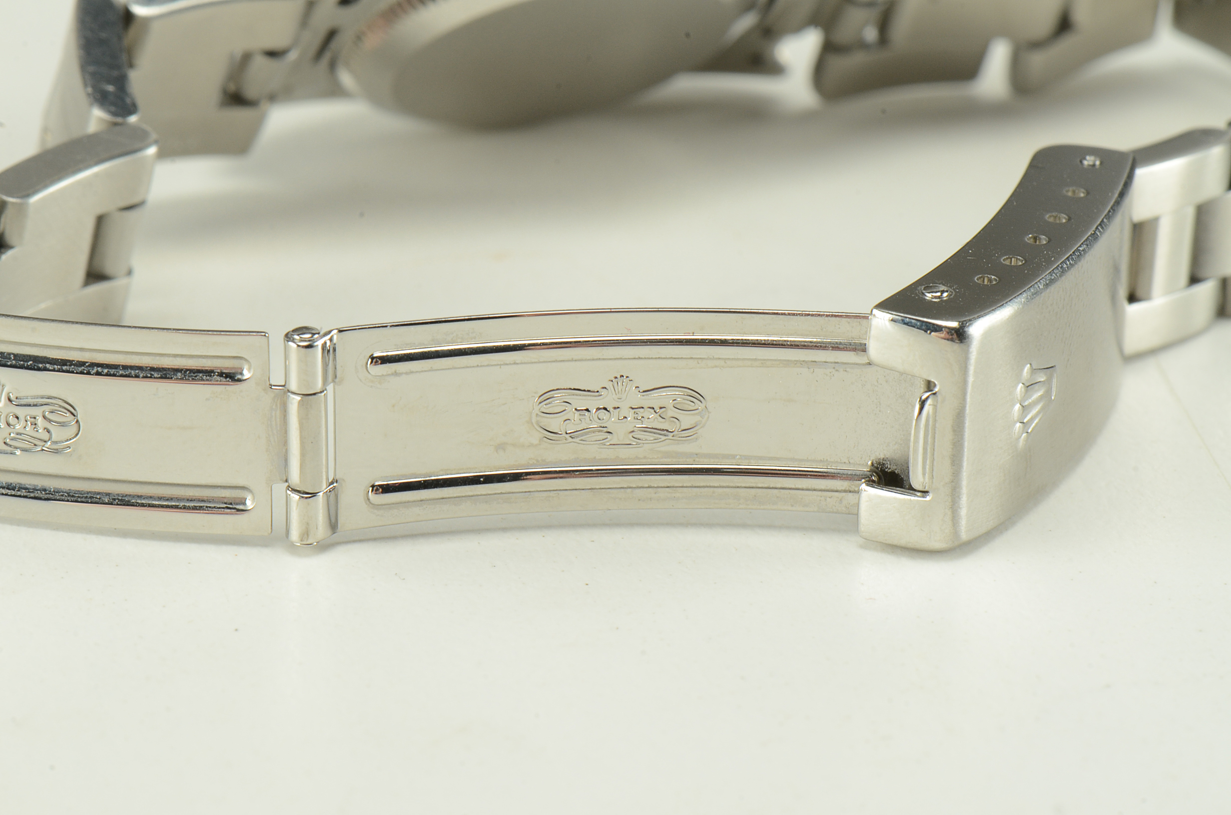 Women's Rolex Oyster Perpetual Steel Silver Index Automatic Watch