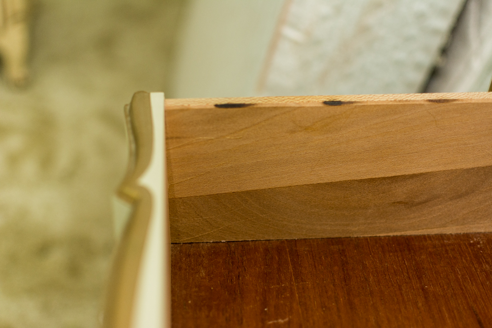 Vintage French Provincial Style Jewelry Armoire