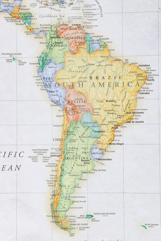 Rand McNally World Map