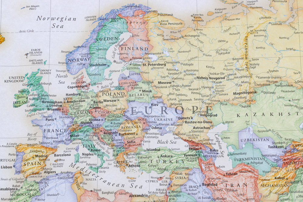 Rand McNally World Map