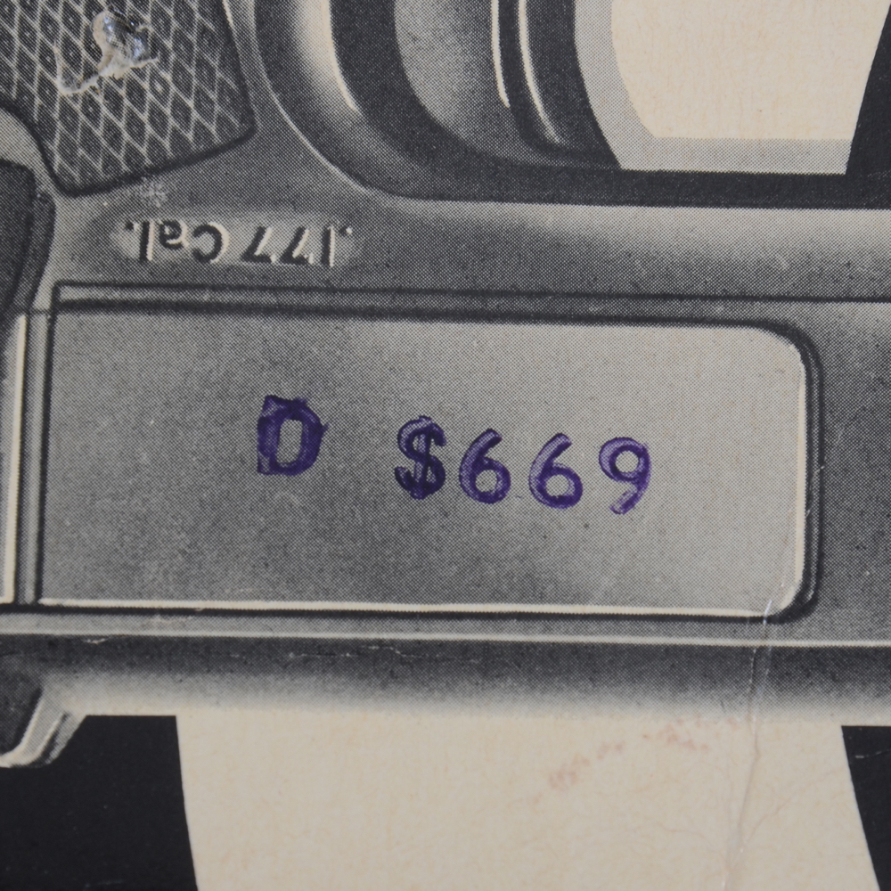 Vintage Marksman Repeater Air Pistol and Daisy Model 25 BB Gun