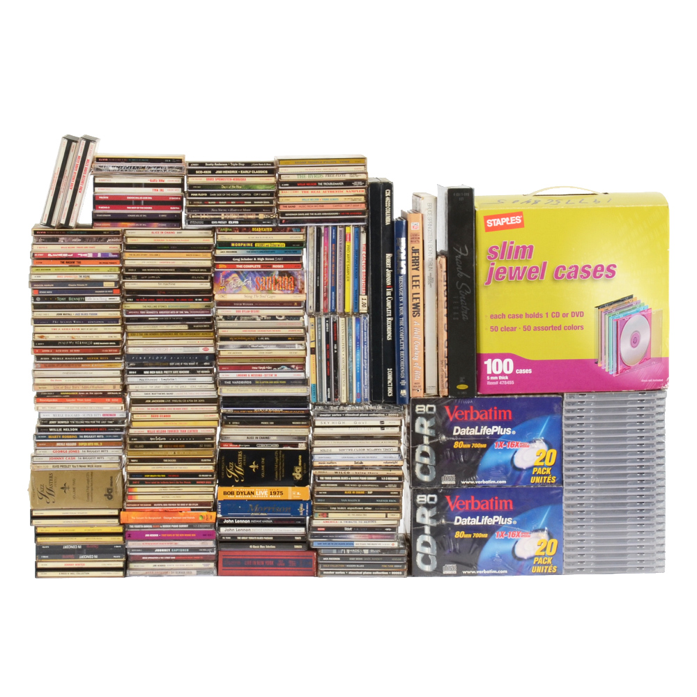 Large Assortments of CDs