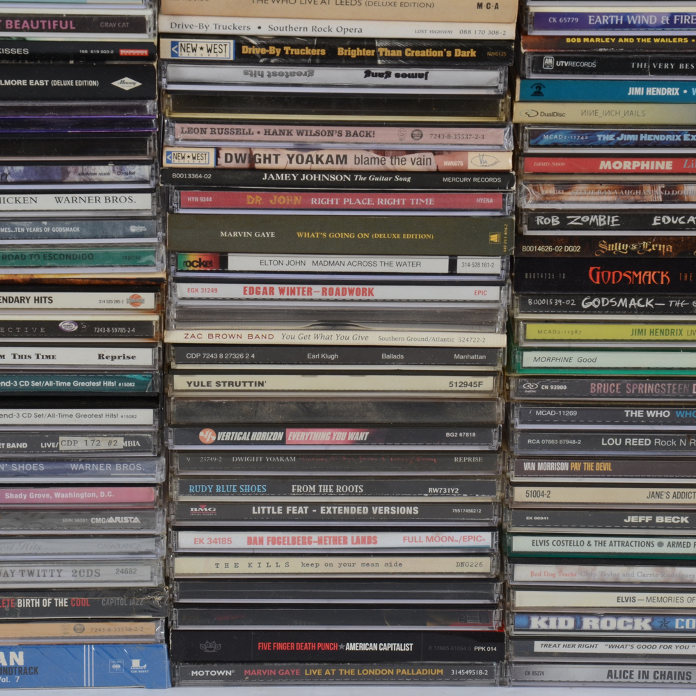 Classic Rock and Pop Box Sets and CDs Incl. Pink Floyd, Many More