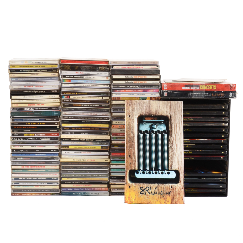 Over Eighty Classic Rock and Pop CDs
