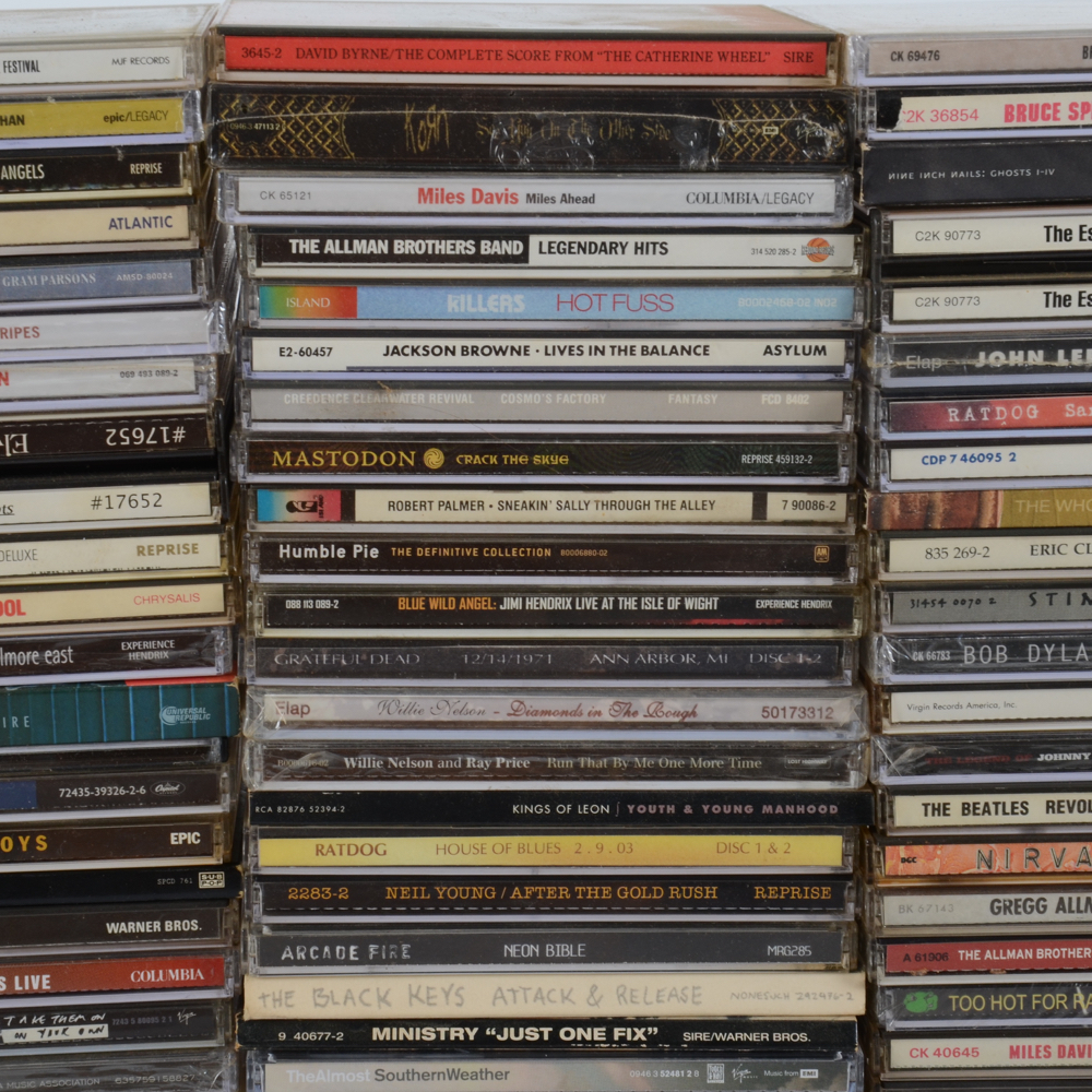 Over Eighty Classic Rock and Pop CDs