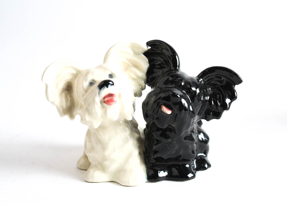 Collection of Small Vintage Dog Figurines