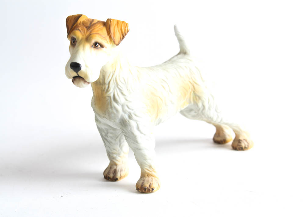 Collection of Small Vintage Dog Figurines