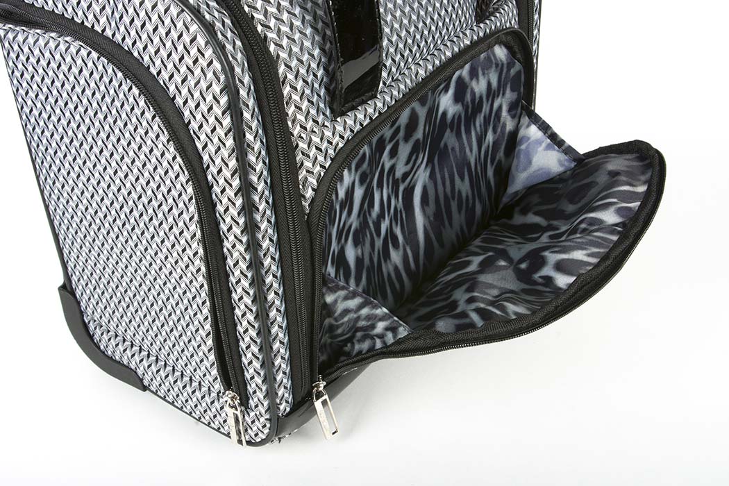 Nicole Miller Carry On Bag and Tory Burch Wallet