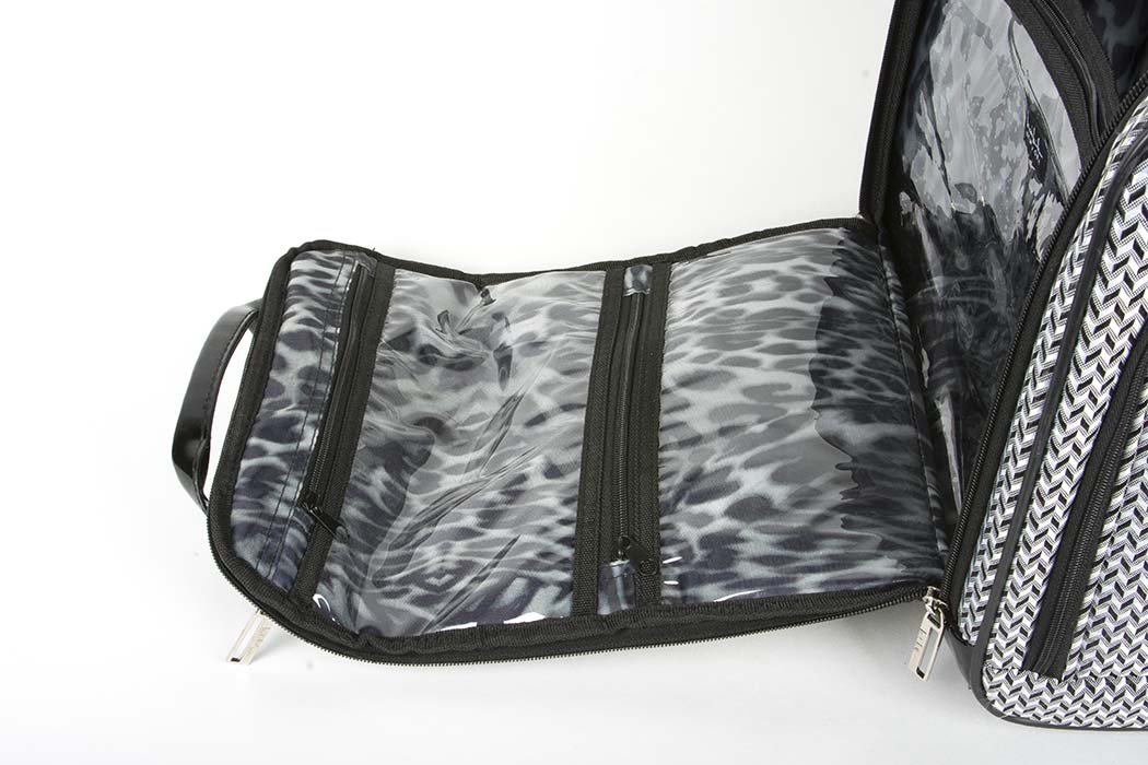 Nicole Miller Carry On Bag and Tory Burch Wallet